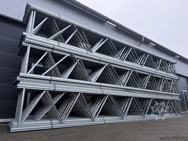 Многоярусный склад Стойки для паллетных стеллажей SSI Schäfer PR600 / P115/ St.: 8.500 x 1.100 mm