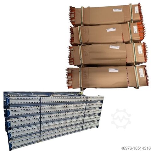 Многоярусный склад Mecalux / Regallänge: 17,63 lfm. Regalständer: 2.000 x 1.100mm