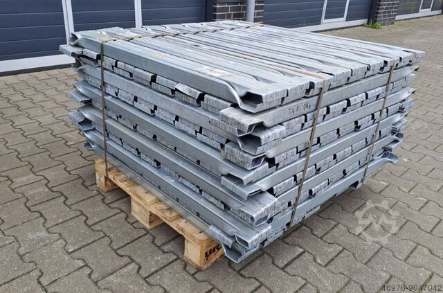 198x Глубинная планка Глубинная опора Полка für 1.100 mm Ständertiefe/ Traversenauflage: 50 mm