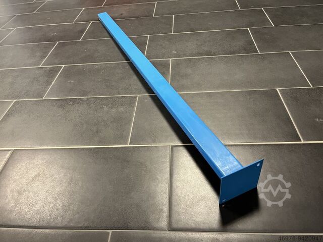 Опорная стойка U-образный профиль Соединительная стойка Gesamtlänge: 1.660 mm/ U-Profil 70x30 mm Fußplattenabmessung: ca. 130x130x3,0 mm