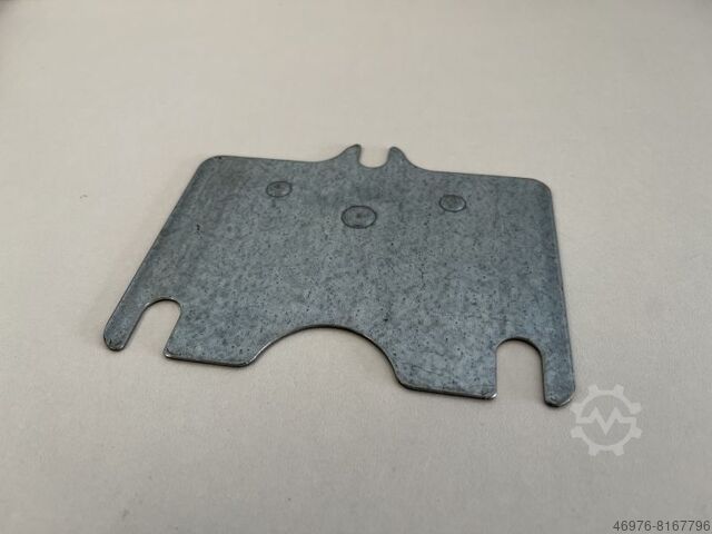 Балансировочный лист Балансировочные листы Полка Bito/ 140 x 105 x 1,50 mm/ Materialfarbe: sendzimir verzinkt