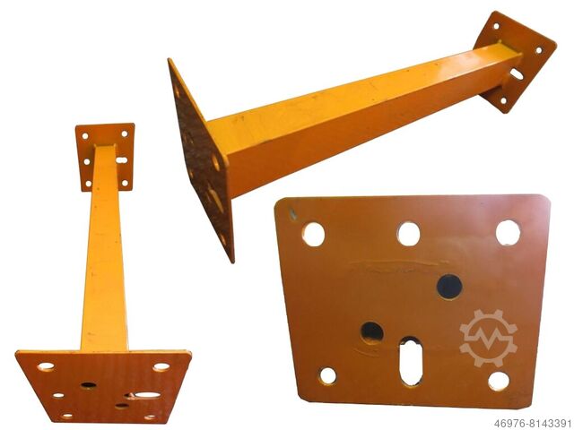 16x соединители полок f. двойные ряды полок Nedcon NS/ Regalabstand: 500 mm/ Profilabmessung: 60 x 40 mm