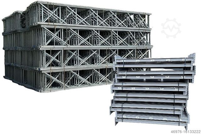 Паллетная стеллажная система многоярусного склада SSI Schäfer PR600 / 12,23 lfm. St. 6.295x850mm / Tr. 2.100mm