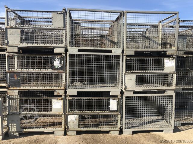 ламельный поддон Gitterbox UIC/EPAL gebraucht/used 