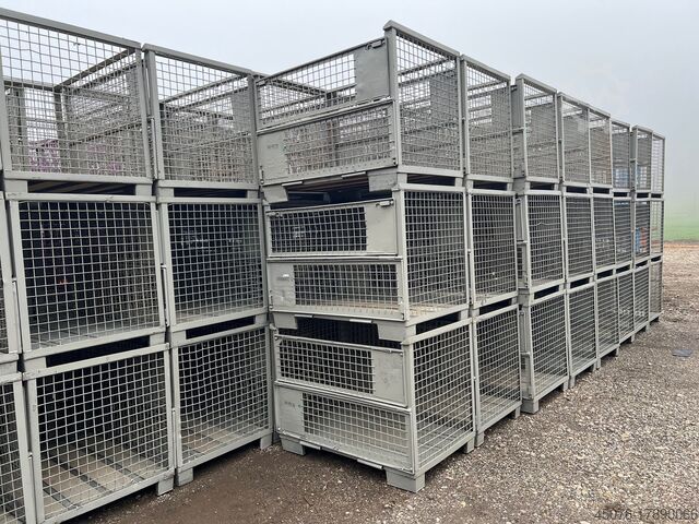 Сетчатый ящик 100 St. Euro-Pool Gitterbox 120 x 80 cm 