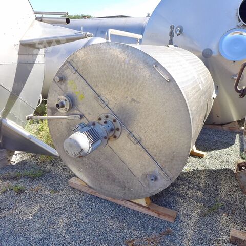 3500-литровый мешающий бак из V2A с пропеллерным мешалкой  8828