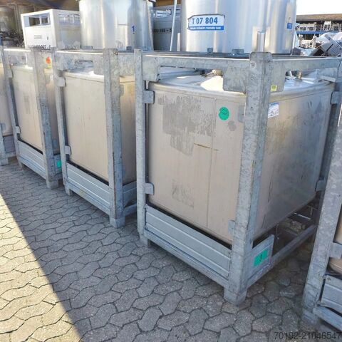 Контейнер IBC объемом 1000 литров из V2A Blefa 9043