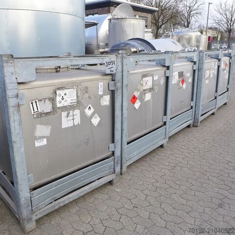 Контейнер IBC объемом 1000 литров из V2A  9048