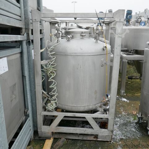 Контейнер объемом 1011 литров из V4A  9373