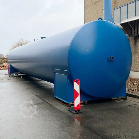 Двустенный резервуар для мазута объемом 100000 литров, изготовленный из стали (S235JR)  K0082