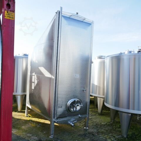 Прямоугольный резервуар 8800 литров из V2A Rieger 9642