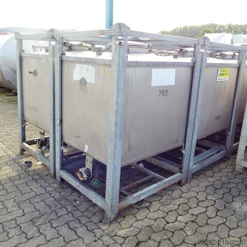 Контейнер объемом 1000 литров из V2A  9160