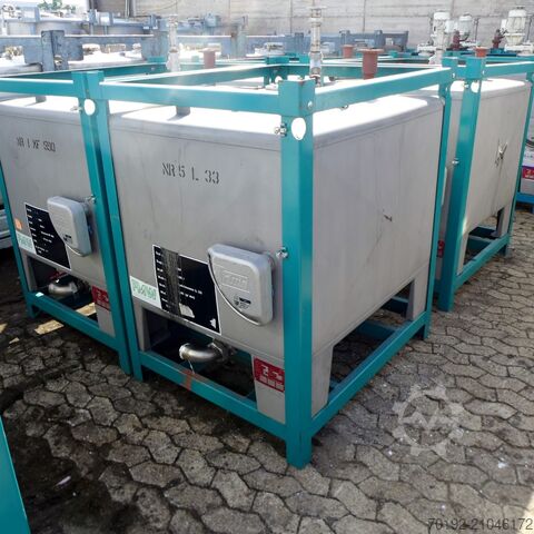 Контейнер IBC объемом 1000 литров из V2A  9172