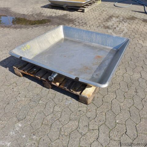 Открытая ванна 200 литров из V2A  9243