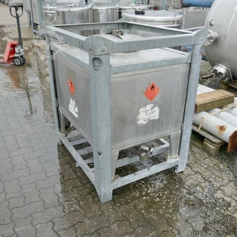 Контейнер объемом 445 литров из V2A  9548