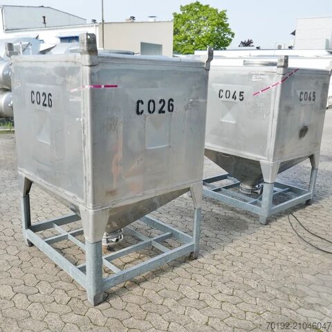 Контейнер объемом 1950 литров из V2A Umformtechnik Hausach (UCON) 9301