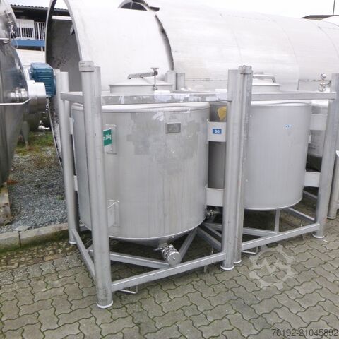 Контейнер объемом 1000 литров из V4A  9362