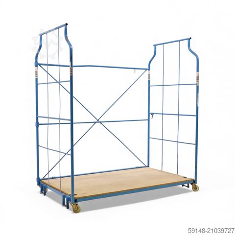 Б/у мебельные транспортные тележки с L-образной рамой, штабелируемые, Д: 2000, Ш: 1130, В: 2200 (мм) Kruizinga 98-590GB