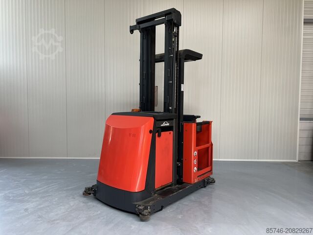 V 11 - Руководство по рельсам !! Кабина 1000 ММ!! ДВОЙНОЕ рулевое управление!! LINDE V 11 - Rail Guidance !! Cabin 1000 MM !! DOUBLE steering !!