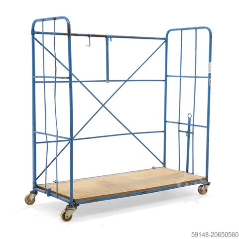 Б/у мебельные транспортные тележки L-образной конструкции, штабелируемые, Д: 1700, Ш: 760, В: 1730 м Kruizinga 99-9333GB