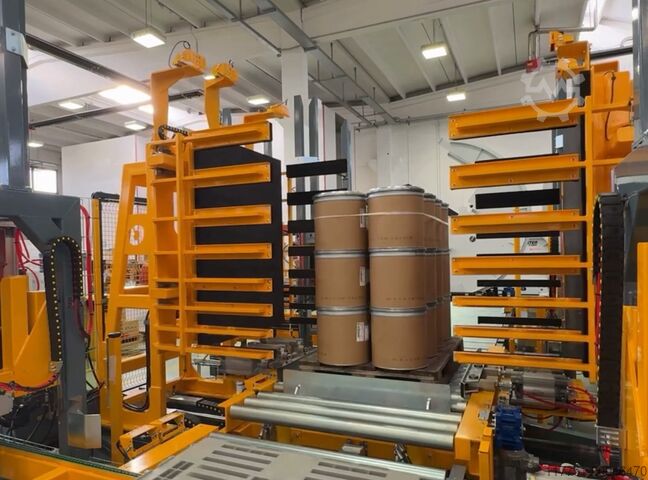 Полностью автоматическая сменная машина поддонов Four Press Toppy Four Press