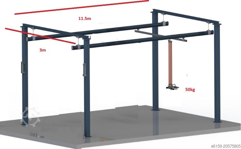 Вакуумный подъемник высокой частоты TAWI not Schmalz Vaculex VacuEasylift VM50