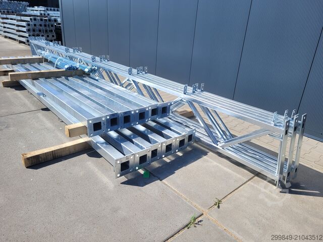 Оцинкованная стальная конструкция ангара 7x16 BATOR 7m Konstrukcja stalowa