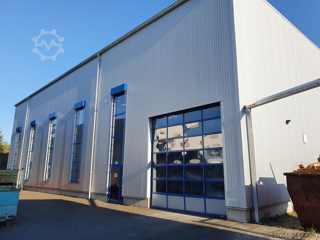 строительство ангара Hallenvermietung Produktions- und Montagehalle 850m²