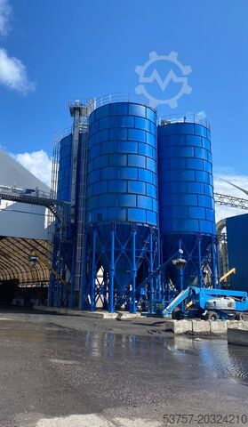 цементный силос, силосы, бетонный силос Constmach 1000 Ton Capacity Cement Silo
