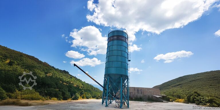 цементный силос, силосы, бетонный силос Constmach 500 Ton Capacity Cement Silo