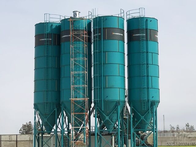 цементный силос, силосы, бетонный силос CONSTMACH 200 Ton Capacity Cement Silo