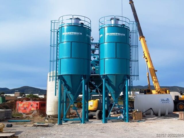 цементный силос, силосы, бетонный силос CONSTMACH 50 Ton Capacity Cement Silo