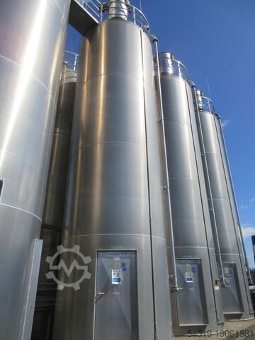 2 x 55 м³ алюминиевых силоса / силос для порошка Zeppelin 