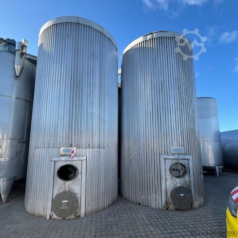 Вертикальный изолированный резервуар 30 м³ Gjettermann & Nielsen A/S 