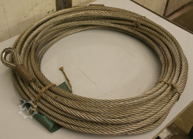 Крановый трос Ø 14 мм 45 м Edelstahl Drallarm