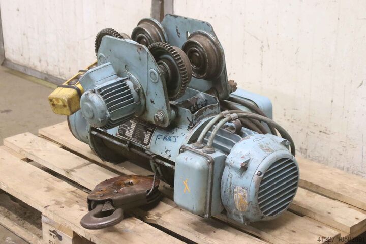 Крановое шасси с электрической канатной талью 500 кг Balkancar T 10232