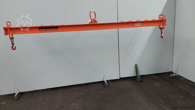 Траверса для крана - Траверса с крюком для крана PFEIFER Verstelltraverse 270063