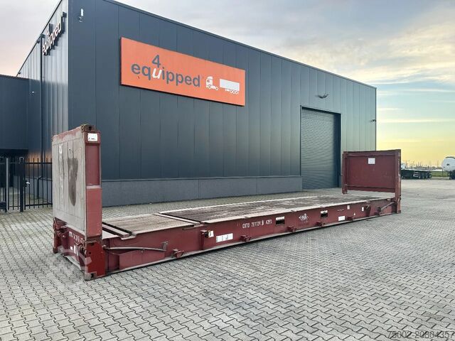 Плоские контейнеры CIMC 40FT FLATRACK FLUSH FOLDING / CSC: 10/2027 / 10...