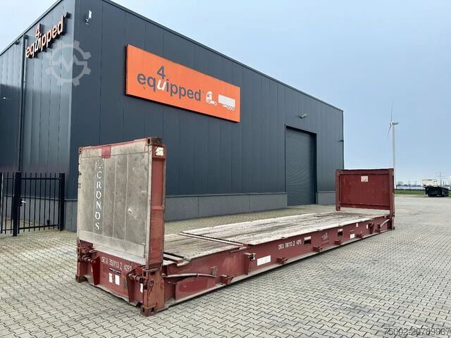 Плоские контейнеры CIMC 40FT FLATRACK FLUSH FOLDING / CSC-test: 12/2027...