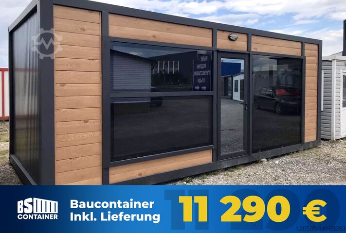 жилой контейнер BS-Container 16.8m² Bürocontainer Premium-Linie