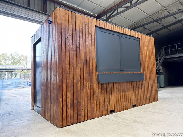 Живой контейнер Cafe Container / Bürocontainer / Baucontainer Modell EICHE IMBISS MINI