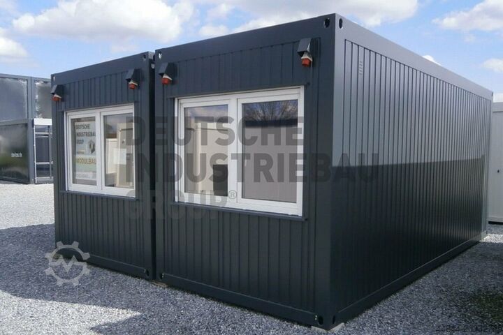 Живой контейнер Containeranlage Bürocontainer Modulbauweise Bürogebäude