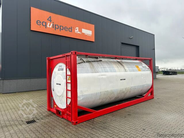 танк-контейнер Trencor Containers 20FT ISO 25.000L T11 ADR until 9/2026