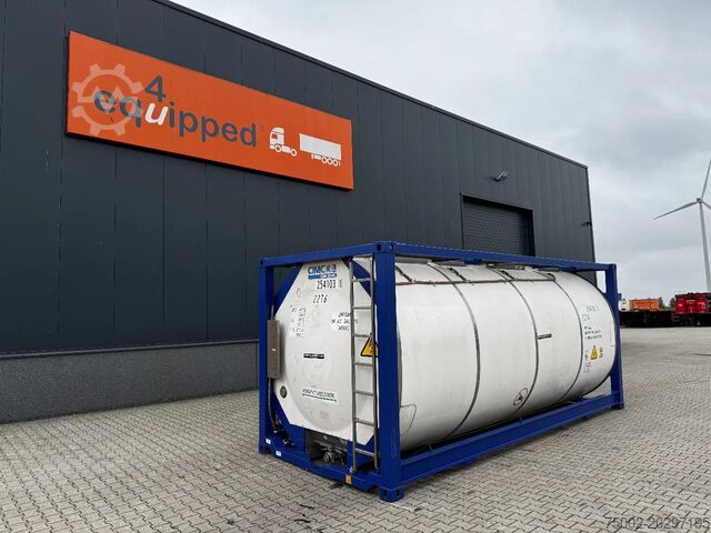 Контейнер для резервуара CIMC 20FT ISO, 25.050L / 1-COMP / 3 BAFFELS / T11 / ...