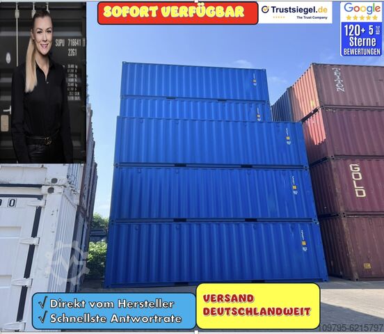 Морской контейнер Supreme Containerhandel |Neuwertig 20-Fuß Container Lagercontainer NÜRNBERG