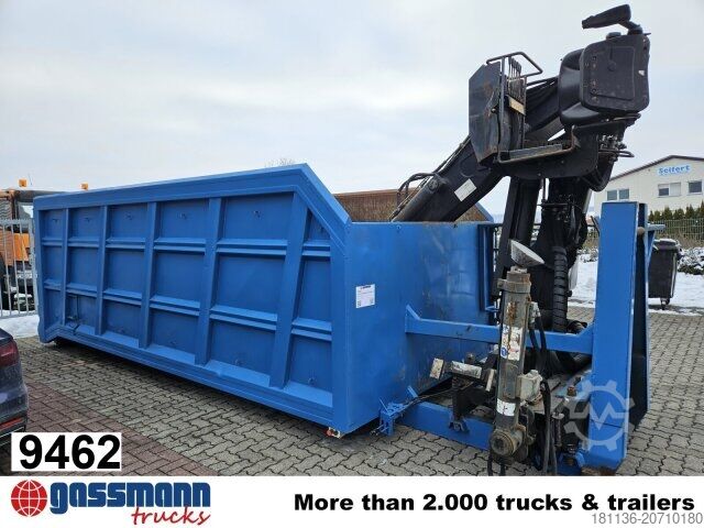 Контейнер с крюковым захватом  BTE Abrollcontainer mit Kran Mec CL180.80.2Z