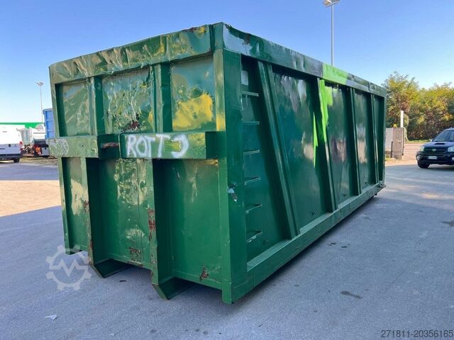 Контейнер с крюковым захватом  CONTAINER SCARRABILE USATO A CIELO APERTO