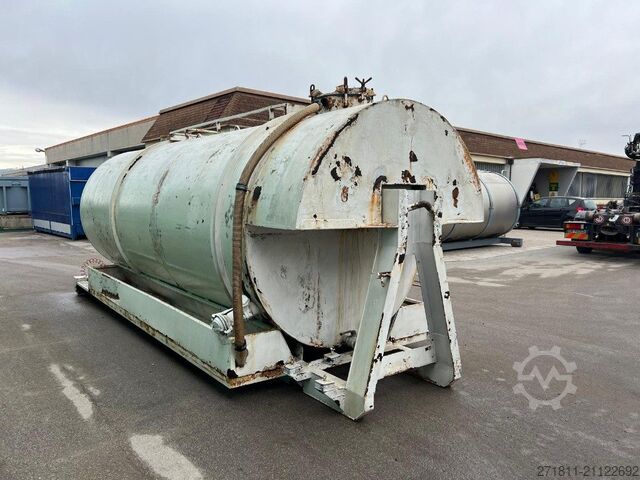 Контейнер с крюковым захватом  CISTERNA SCARRABILE USATA IN FERRO