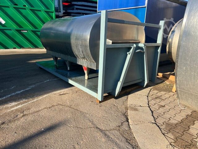 Контейнер с крюковым захватом  CISTERNA SCARRABILE USATA IN ACCIAIO INOX