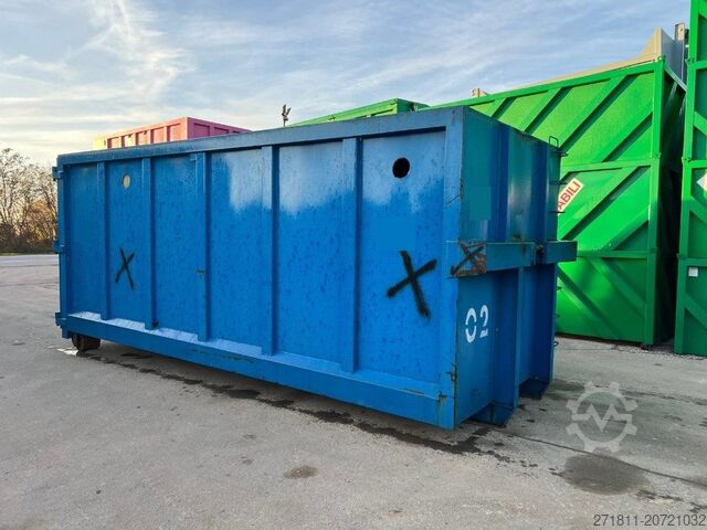 Контейнер с крюковым захватом  CONTAINER SCARRABILE USATO CON TETTO FISSO